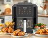 BYRGEN Air Fryer 8L Large Drawer Window Fryer
