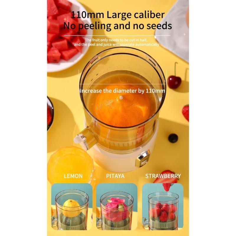 Portable Electric Fruit Vegetable Juicer For Fast Efficient Juice Extraction Kitchen Appliance Fruit Extractor Squeezer