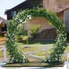 12/24Pcs Artificial Ivy Leaves  Greenery Garland Fake Watermelon Vine Hanging Plants for Wedding Party Decoration