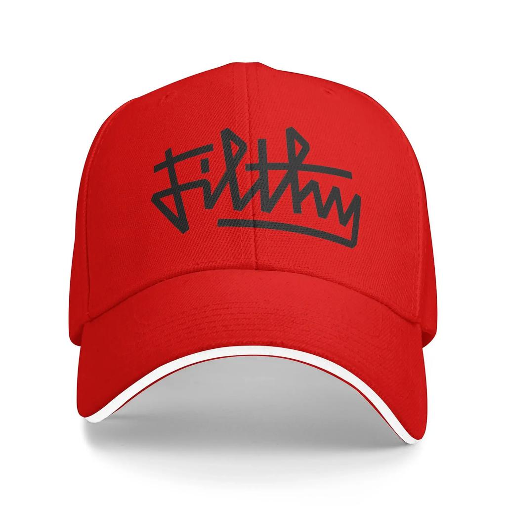 Summer Casual Baseball Cap Art Black Filthy Letter Outdoor Gym Trucker Hat For Female Male Dropshipping  DIY Print Baseball Caps