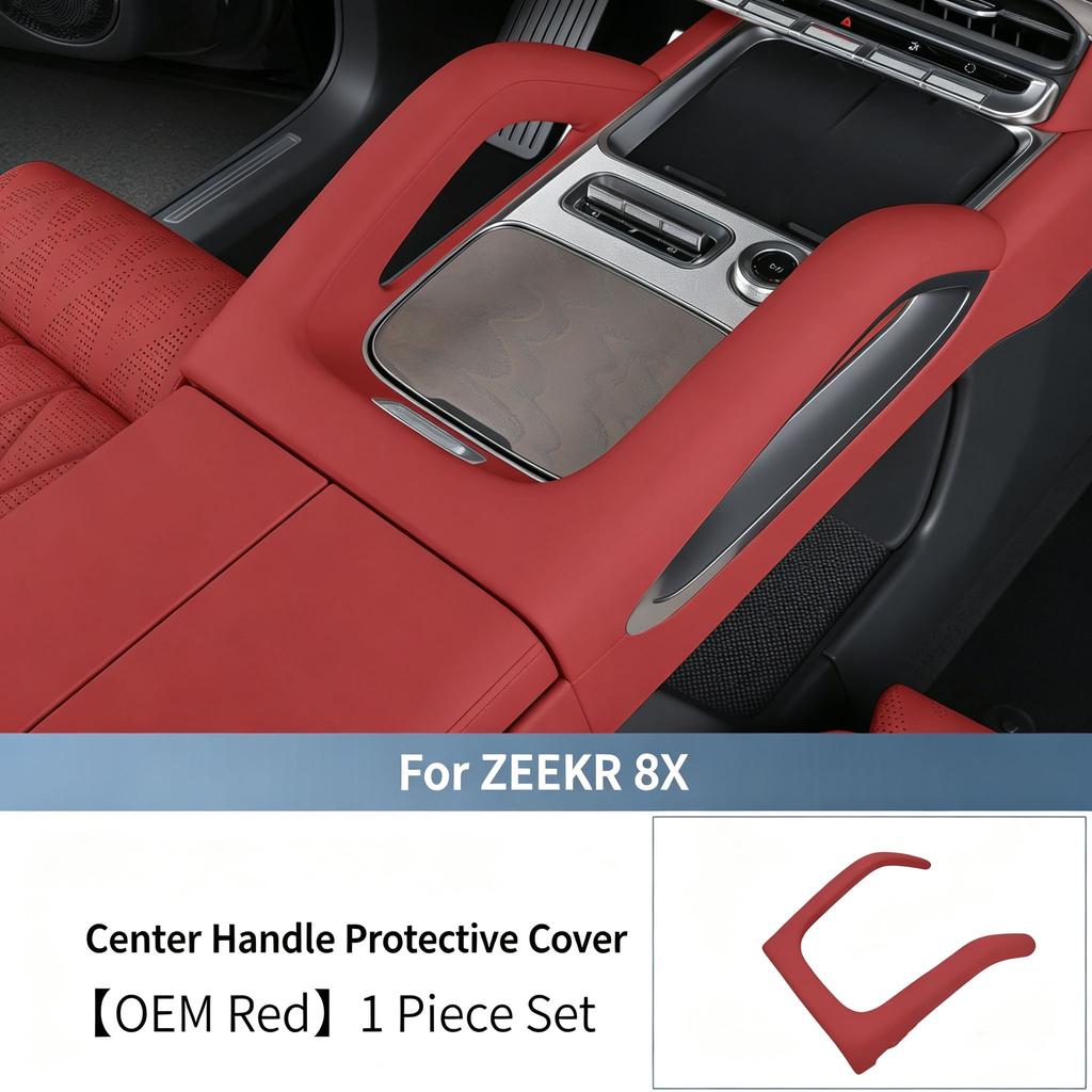 FOR ZEEKR 8X Comprehensive Accessories for Interior Protection and Modification: Door Handle Covers, Armrest Covers, and More