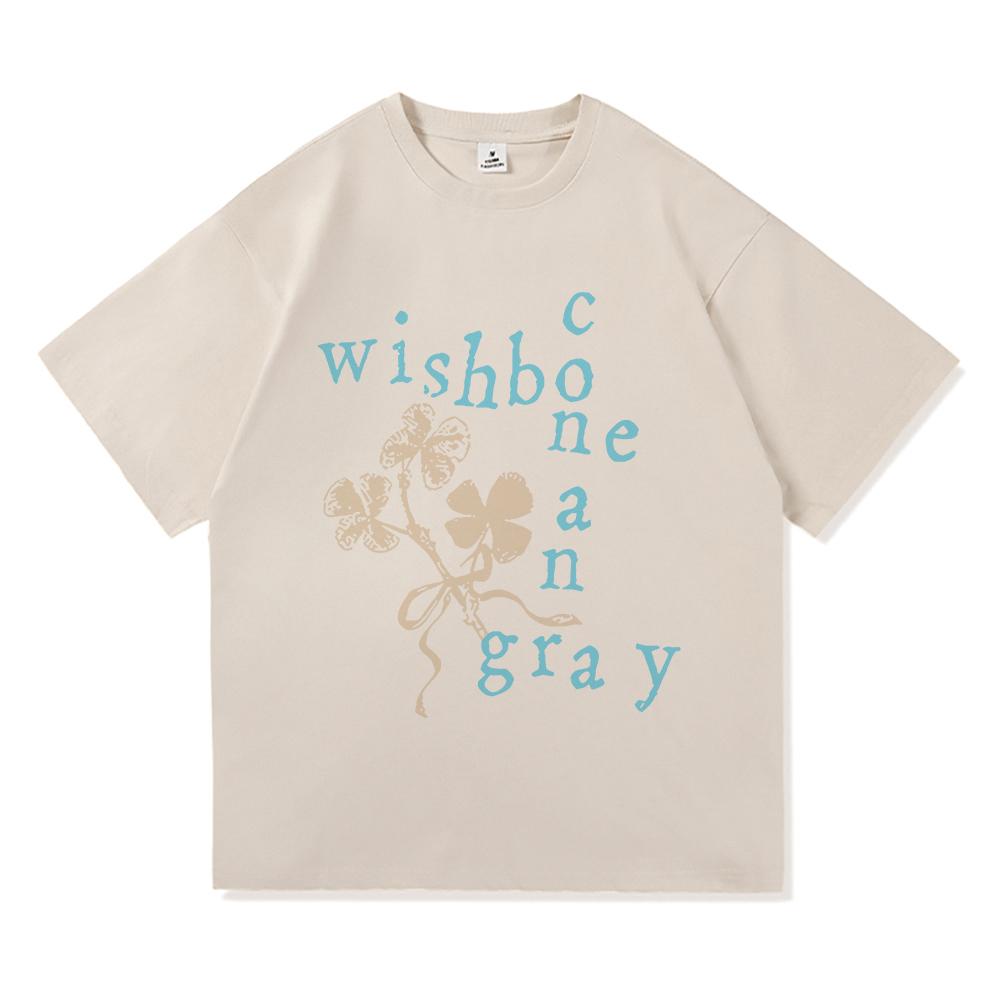 Lucky Charm Collage TShirt Wishbone Album Conan Gray Kid Krow 2025 Menwomen Clothing Harajuku High Quality Tops Cotton TShirts