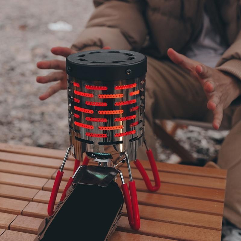 Portables Outdoor Small Heaters Corrosions Resistant Stove Camp Stove for Camping and Fishing Activity
