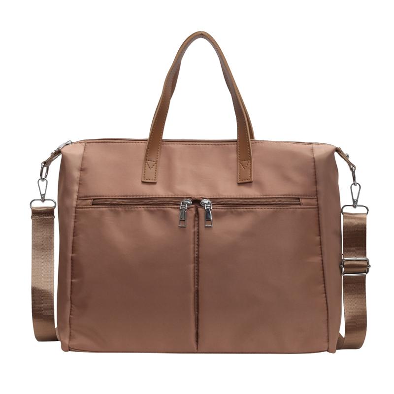 Большая вместительная женская сумка через плечо — фото 18