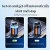 Xiaomi Car Air Freshener USB Rechargeable, Smart Induction Auto On/Off Aromatherapy Diffuser with LED Light, Car Fragrance Air Purifier