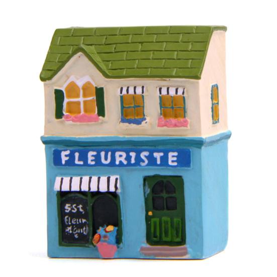 Mini Casa Model Peisaj Bonsai Figurina Ornament Gradina Micro Decor Desktop