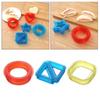 5Pcs Sandwich Cutter and Sealer for Kids Childrens  Portable