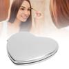 Compact Makeup Mirror Double Sided Stainless Steel Solid Color Drop Resistant Pocket Portable Makeup