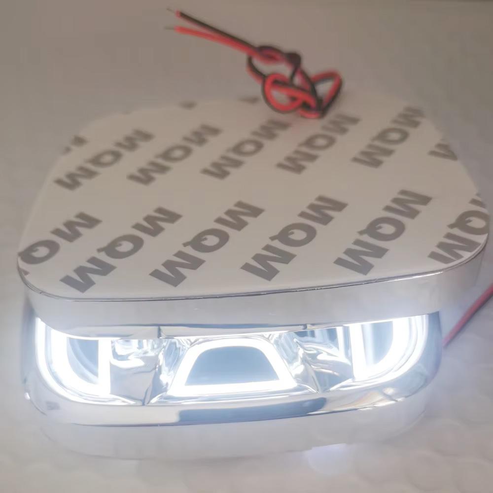 Red 5D Badge For Honda Logo Light 9.8cmX8cm Christmas LED Honda Trunk Light Rear Light For Honda Odyssey Accord Civic Fit CRV