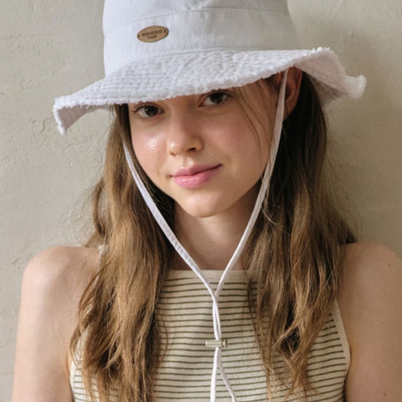 

СРЕДАОАЗИС ДЛЯ ЖЕНЩИН Богемная шляпа-ведро сафари_СЛОНОВАЯ КОСТЬ(W25-ACC02) IVORY