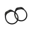 Four-Digit Black Bicycle Anti-Theft Lock - Ring Lock for Mountain and Electric Bikes