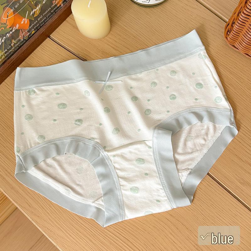 7A Seamless Antibacterial Mid-Waist Panties for Girls - Soft, Breathable, Skin-Friendly Briefs