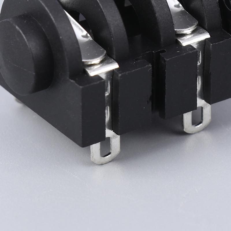 Rean Trs Stereo 6.35Mm Metal Female Jack 3 Pole Nys230 Audio Panel Mounting Socket 1/4" Ts Mono Jack Pcb Socket Nys215