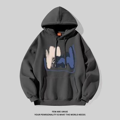 Herbst- und Wintermode Hoodie mit Samt