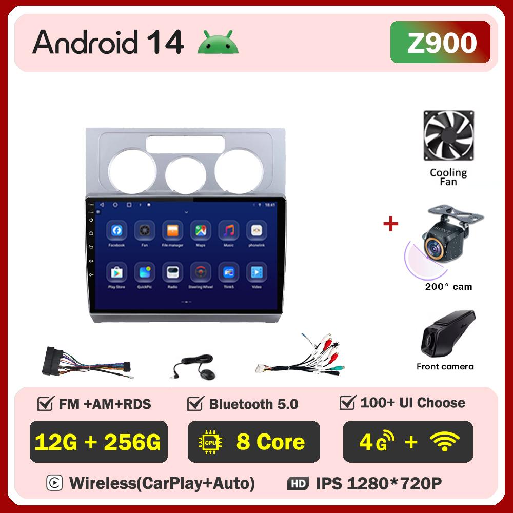 Pentru Volkswagen Touran 1 2003-2010 Radio Auto Android Stereo Unitate Principală Navigație GPS Ecran Tactil Mirror Link Sistem Inteligent