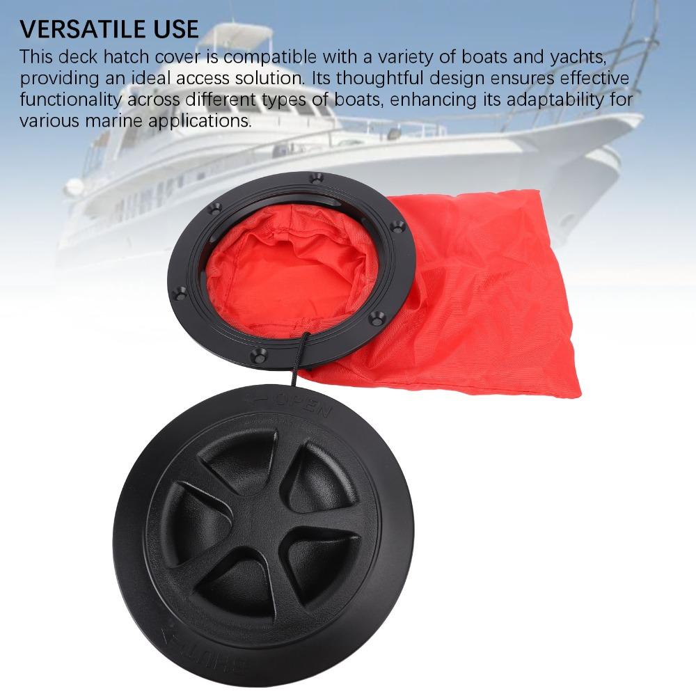 With Tool Bag Boat Deck Plate Impact Proof Deck Plate Cover Boat Deck Access Cover  Marine Yacht