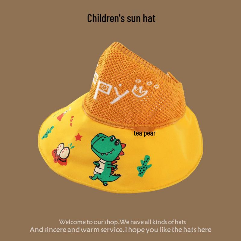 Kids' Straw Sun Hat: Baby Boys & Girls Spring/Autumn Beach Hat