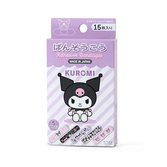 Sanrio Boxed Band-Aids Kuromi Pad Rayon Polyolefin Non-woven Fabric Adhesive Tape Film Individually Wrapped 620319