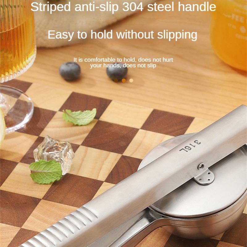 Stal nierdzewna 316 Wygodna łatwość użytkowania Wydajny Mocny materiał Uniwersalna Wyciskarka do cytrusów ze stali nierdzewnej 316 Ręczna wyciskarka do soku