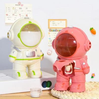 Med Vattenkopp Vattenautomat Astronaut Leksak Dryckesmaskin Ny Vattenflaska Turism