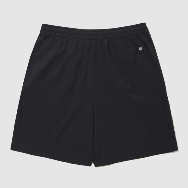 UMBRO Seersucker Length Shorts Black Ur223Chp63 (B Type)