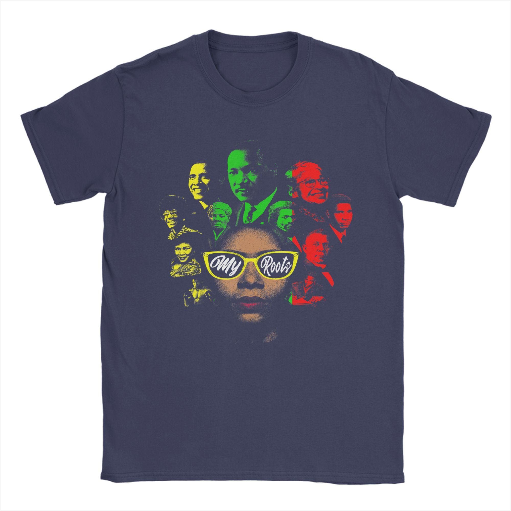 

Black History Leaders Collage Famous African American Month T Shirt Summer 100 Cotton TShirts For Unisexs Popular Tee Shirt Tops 4XL