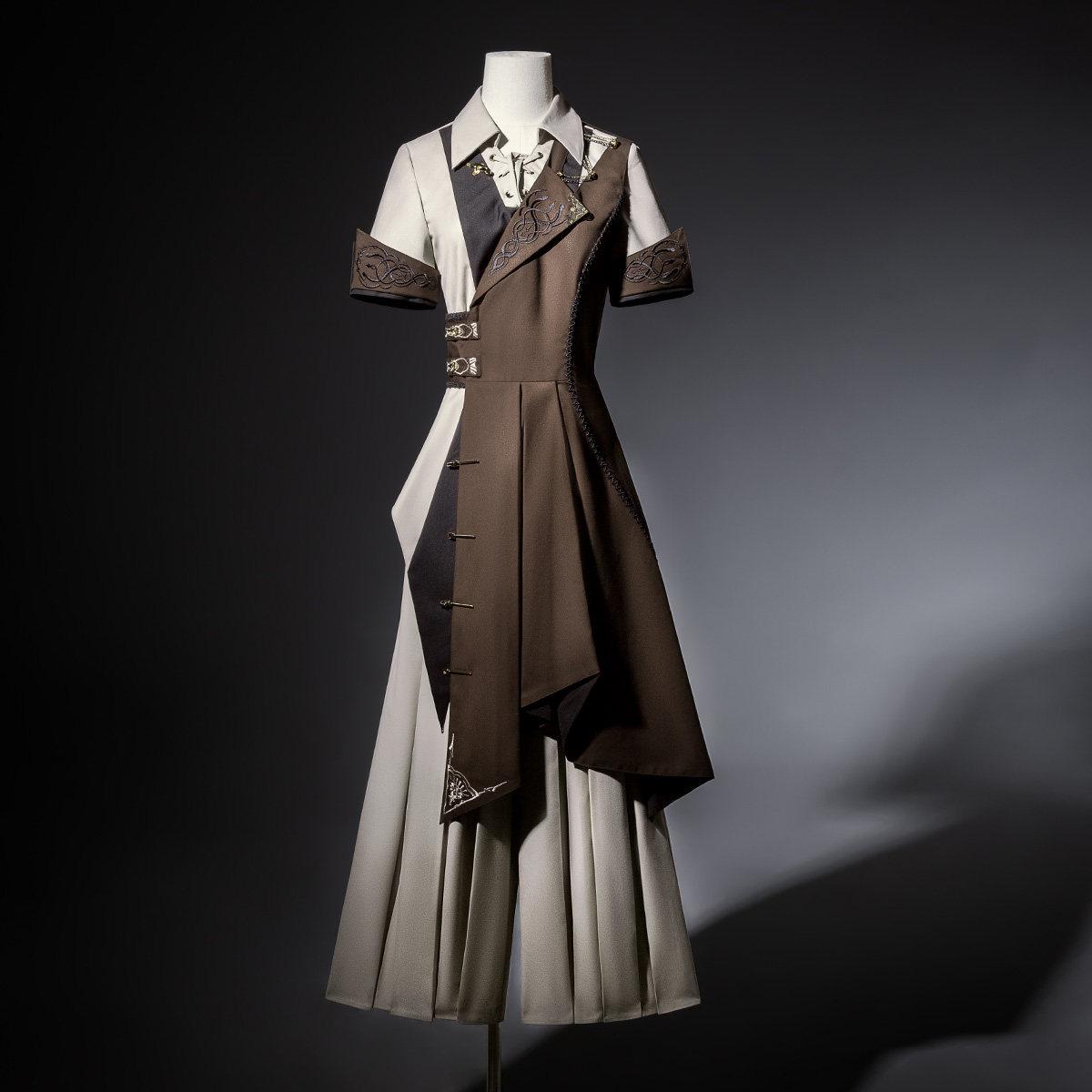 

Medieval Vintage Irregular Design Coat Wide Leg Pants Short Sleeve Shirts 3 piece set Lolita Halloween Festival Cosplay Costume L