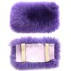 Car Plush Armrest Cover Arm Rest Protection Cushion Arm Rest Console Pad Armrests Storage Box Mats