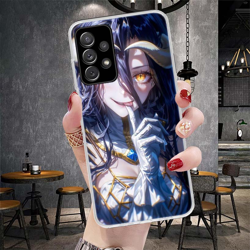 Albedo Overlord Anime Soft Phone Case For Samsung Galaxy S22 S23 S24 S25 Edge S26 Ultra S20 FE S21 Plus + Fundas Coque Galaxy S2