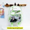 Y2k Anime Ita Backpacks Girls Transparent Bag Students DIY Display Schoolbag Cute Large Capacity Rucksack Casual Travel Knapsack