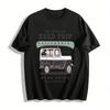 California Dana Point Retro Road Trip Off-Road Graphic Tee Pure Cotton T-shirt