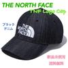 Used THE NORTH FACE North Face TNF Logo Cap New Black Denim