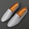 Genuine Leather Mens Dress Shoes Fashion Men Casual Shoes New Design Men Loafers Solid Colors Man Shoes for Men