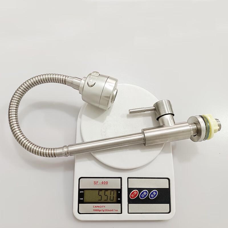 VEMUSE 304 Stainless Steel Single Cold Kitchen Sink Faucet