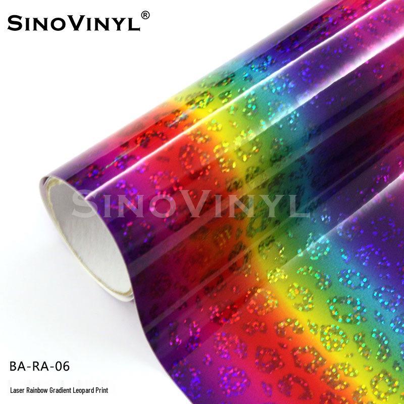 DIYCraft Rainbow Heart Gradient Car Decals - Dazzling Sticker for Vehicle Body
