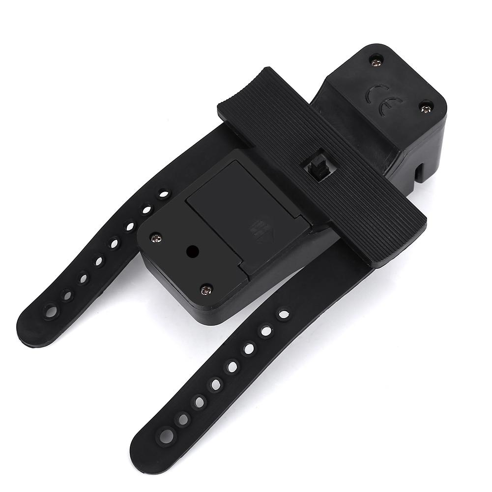 ABS Night Vision Sound Alert Bite Indicator Belt Band Fishing Alarm Black