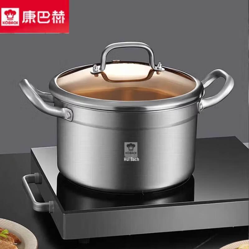 KOBACH 22cm Universal Stainless Steel Pot