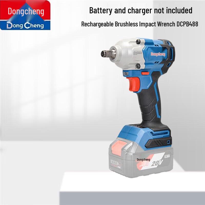 Dongcheng Cordless Brushless Impact and Ratchet Wrenches CN Plug (adapter Included)