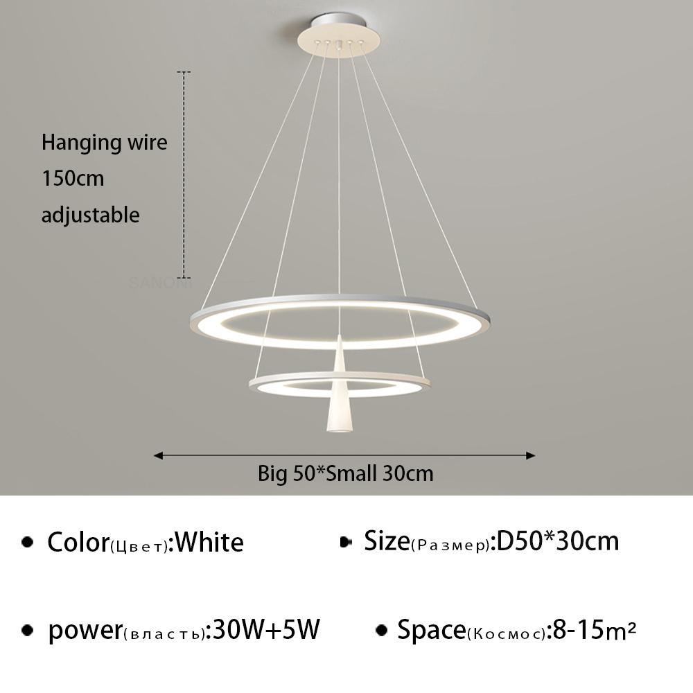 Nowoczesny żyrandol z wiszącą lampą LED, wiszący żyrandol do jadalni, salonu, sypialni, wnętrza domu, wystrój, oprawa oświetleniowa, lusterko