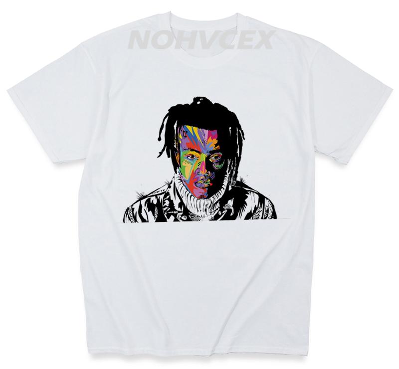 Xxxtentacion Character Fashion Casual Fitness Cool O Neck Men S T Shirt Summer Short Sleeve Men 3XL