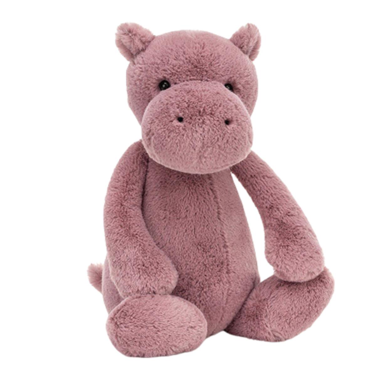 

JELLYCAT Животные джунглей Застенчивый гиппопотам Мягкая игрушка Кукла Плюшевая кукла 31 см высотой