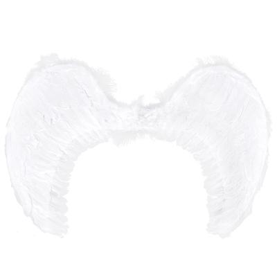 Distinctive Feather Wing Decoration for Party Stage Stage Performance Photography PropsWhite