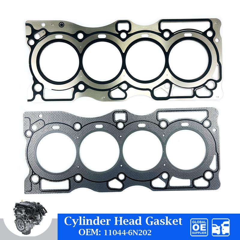 1 Pcs QR20 QR25 T30 Engine Cylinder Head Gasket For Nissan SENTRA X-TRAIL ALTIMA QR20DE Auto Parts Car Accessories 11044-6N202