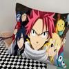 Anime F-Fairy Tail Pillow Case Square Pillow Bedroom Sofa Leisure Comfort Cushion Car Living Room Home Decoration