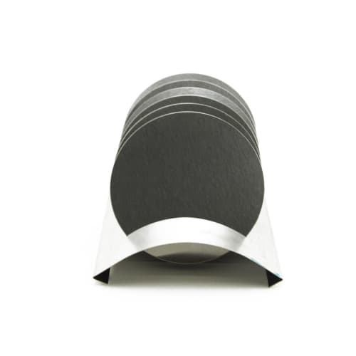 Navire Art Design Stainless Steel Coaster Set of 6 with Stand