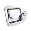 Stainless Steel Tool Box Latch With Keys Gasket For Truck, RV, Trailer, UTV, ATV