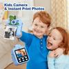 Mini Color Display Instant Print Camera 1080P HD Digital Photography Camera  Kids Photography