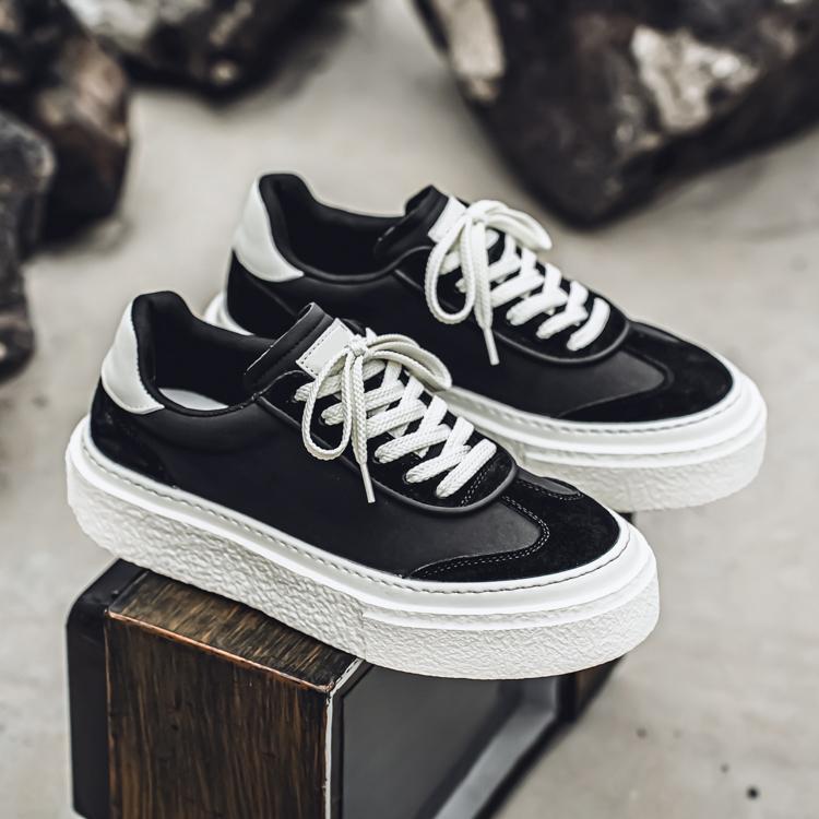 Men's Fashion Casual Low Top Skateboarding Shoes Boys Comfortable Sneakers Male Students Trending Soft Sole Classic Breathable Gym Non-slip