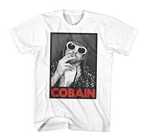 Концертные футболки Курт Кобейн Nirvana Мужская футболка - Официально лицензированная - Новая S