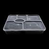 Tongyuan 6-Compartment 1350ml Disposable Lunch Box